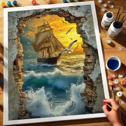 Beyond the Wall|Paint by Numbers Kit