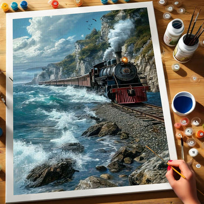 Coastal Express|Paint by Numbers Kit