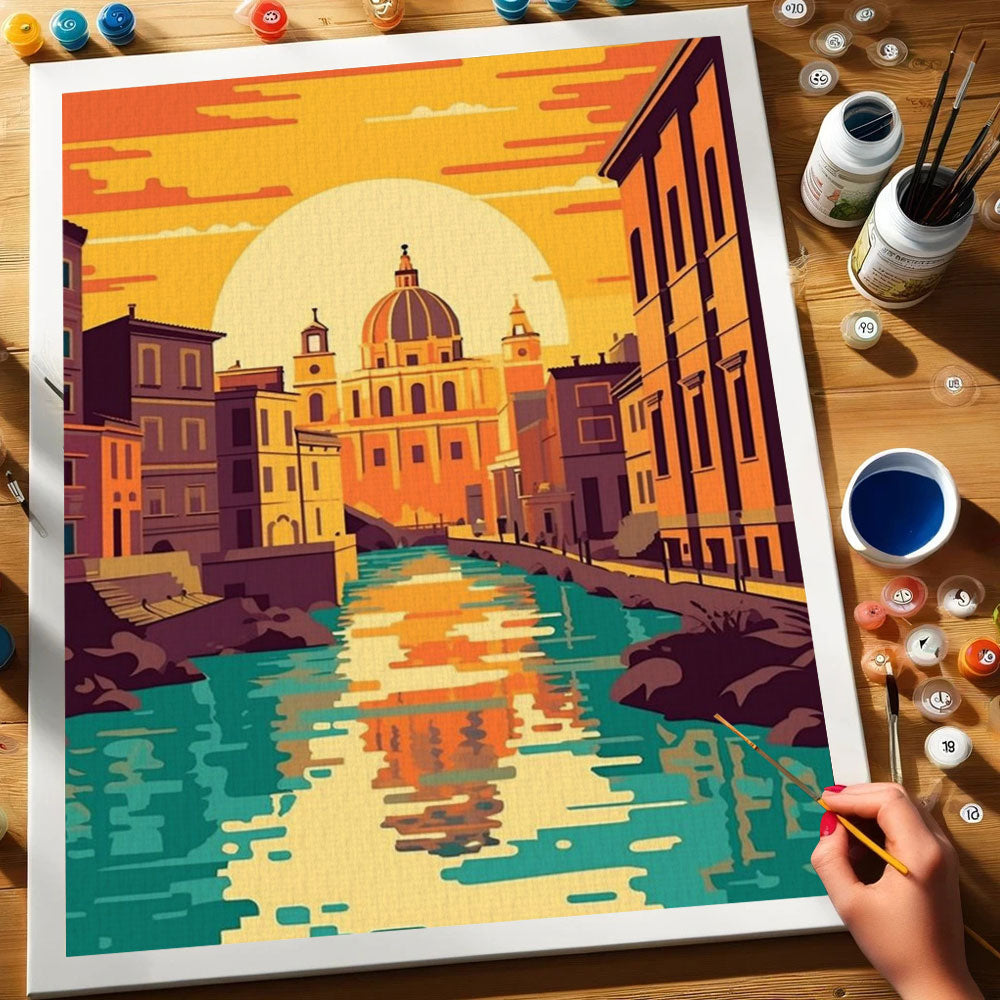 Rome|Paint by Numbers Kit