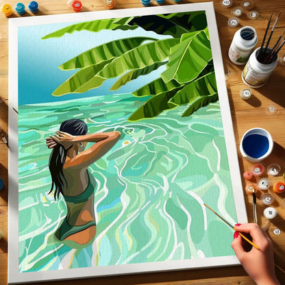 Green Summer|Paint by Numbers Kit