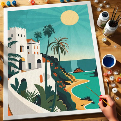Balearic|Paint by Numbers Kit