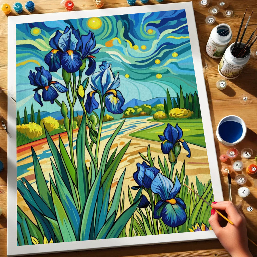 Iris|Paint by Numbers Kit