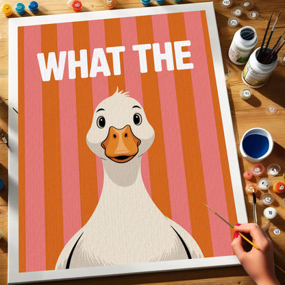 What The Duck| Paint By Number Kit