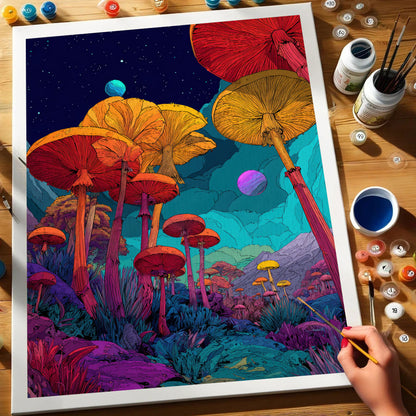 Midnight Glow | Paint by Numbers Kit