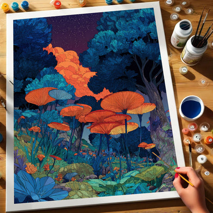 Fantasy Flora | Paint by Numbers Kit