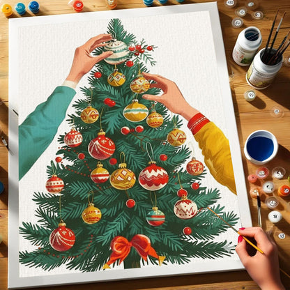 Christmas Decorating | Paint by Numbers Kit