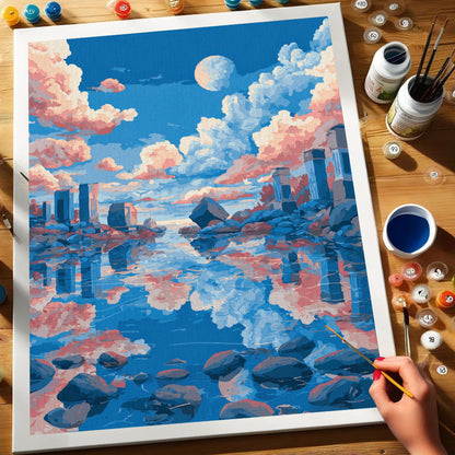 Sky Reflections | Paint by Numbers Kit