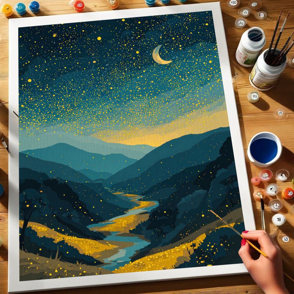 Golden Valley | Paint by Numbers Kit