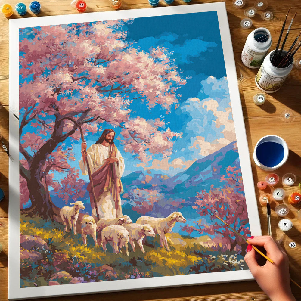 Shepherd Blossom | Paint by Numbers Kit