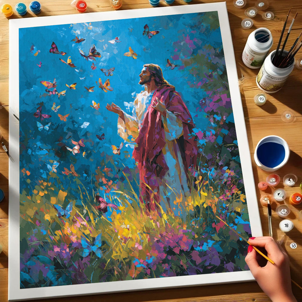Butterfly Blessing | Paint by Numbers Kit