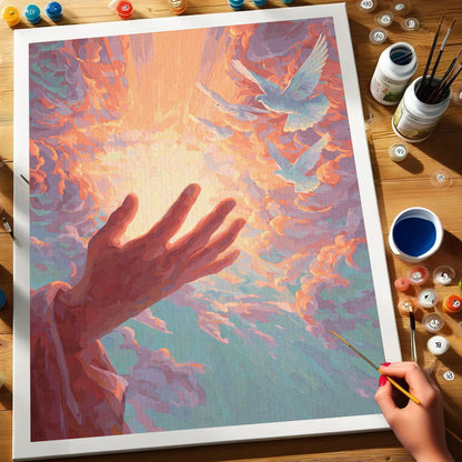 Heaven’s Touch | Paint by Numbers Kit