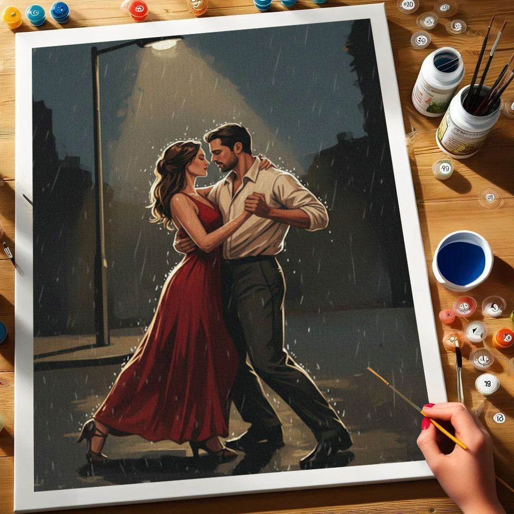Dancing In The Rain | Paint by Numbers Kit