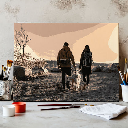 Wanderlust Together | Paint By Number Kit