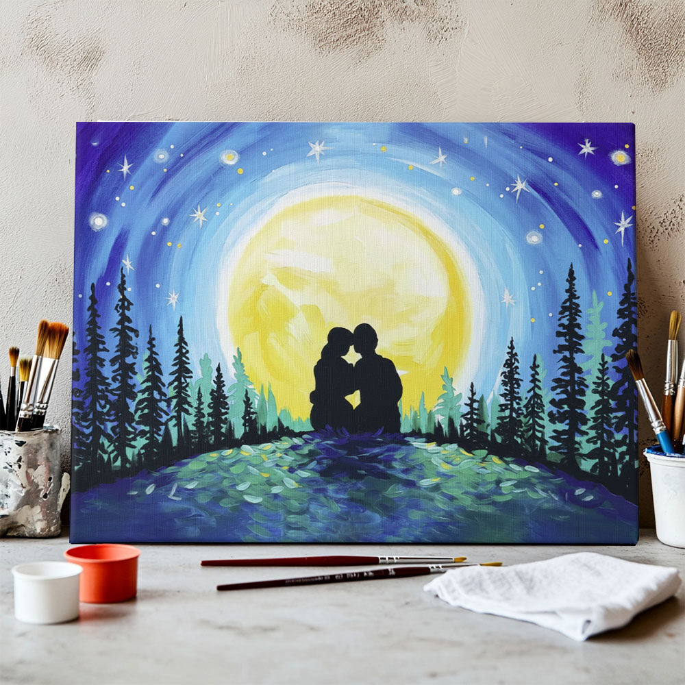 The Moon’s Embrace | Paint By Number Kit
