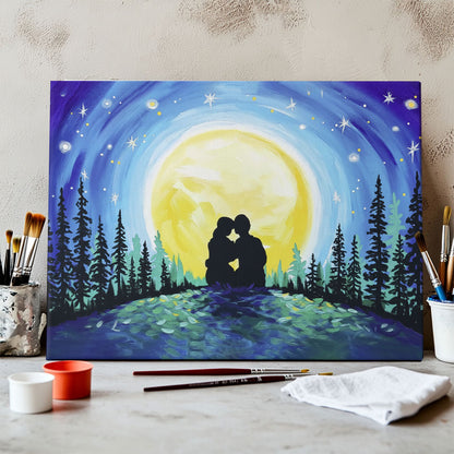 The Moon’s Embrace | Paint By Number Kit