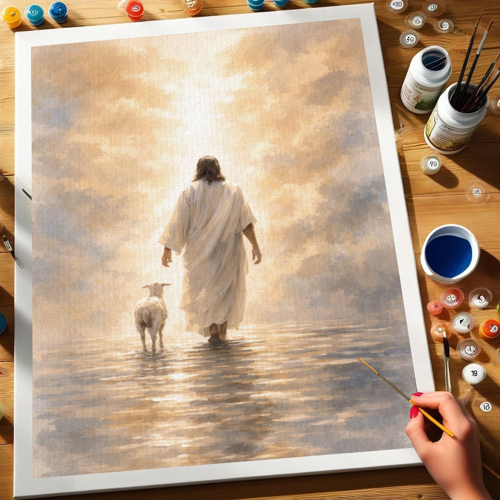 The Lost Sheep | Paint by Numbers Kit