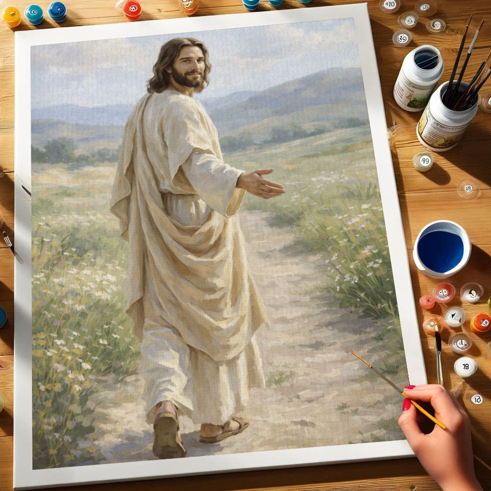 The Hand of Christ | Paint by Numbers Kit