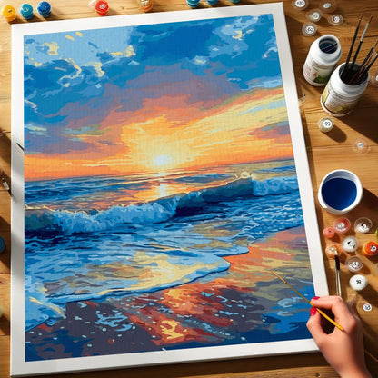 Seaside Sunset | Paint by Numbers Kit
