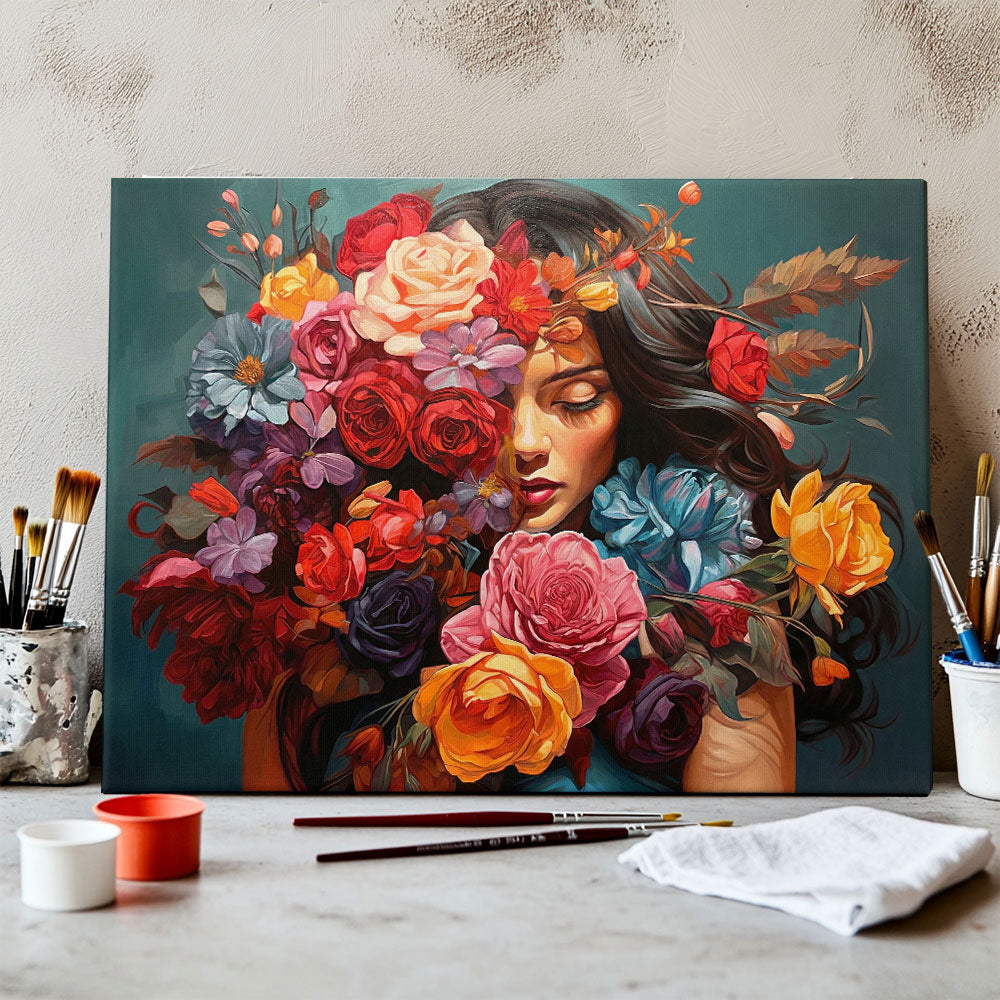 Floral Beauty | Paint by Numbers Kit