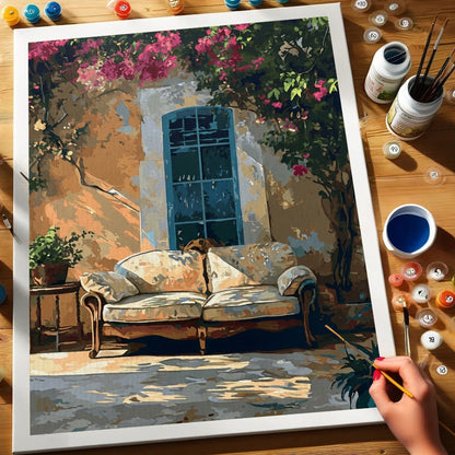 Mediterranean Serenity | Paint by Numbers Kit