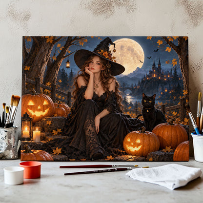 Moonlight Witch | Paint by Numbers Kit