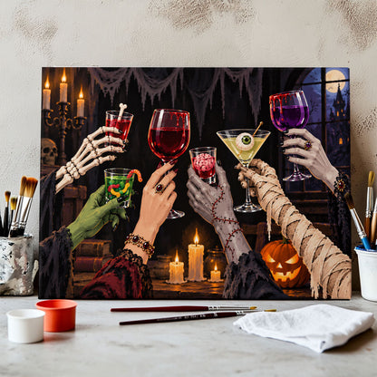 Midnight Monster Toast | Paint by Numbers Kit