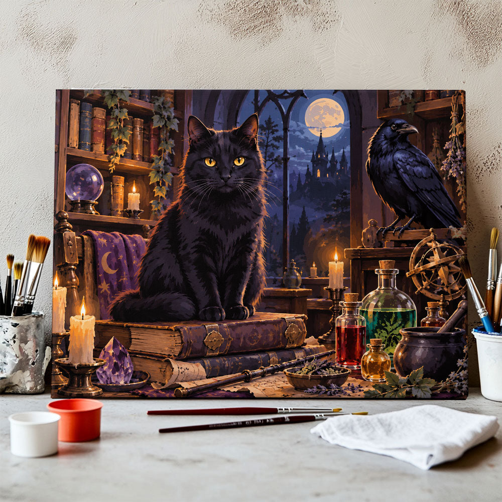 Witch’s Familiar | Paint by Numbers Kit