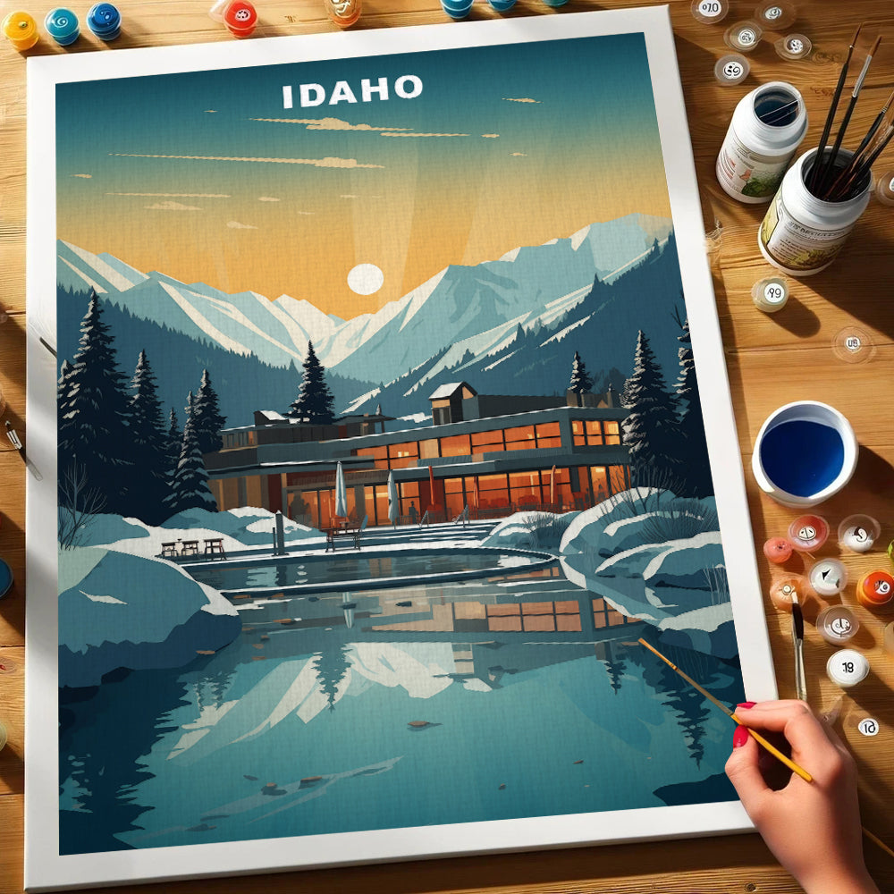 Idaho U.S. State | Paint by Numbers Kit