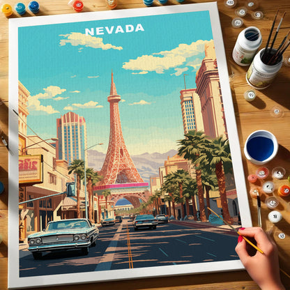 Nevada U.S. State | Paint by Numbers Kit