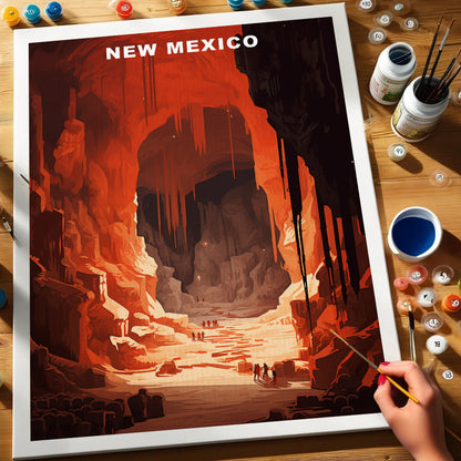 New Mexico U.S. State | Paint by Numbers Kit