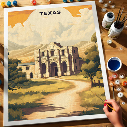 Texas U.S. State | Paint by Numbers Kit