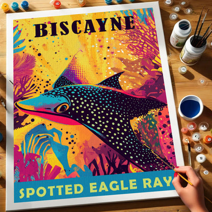 Biscayne National Park Animal | Paint by Numbers Kit