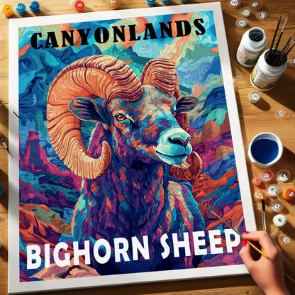 Canyonlands National Park Animal | Paint by Numbers Kit