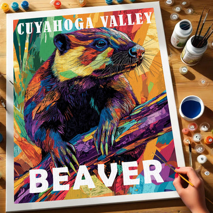 Cuyahoga Valley National Park Animal | Paint by Numbers Kit