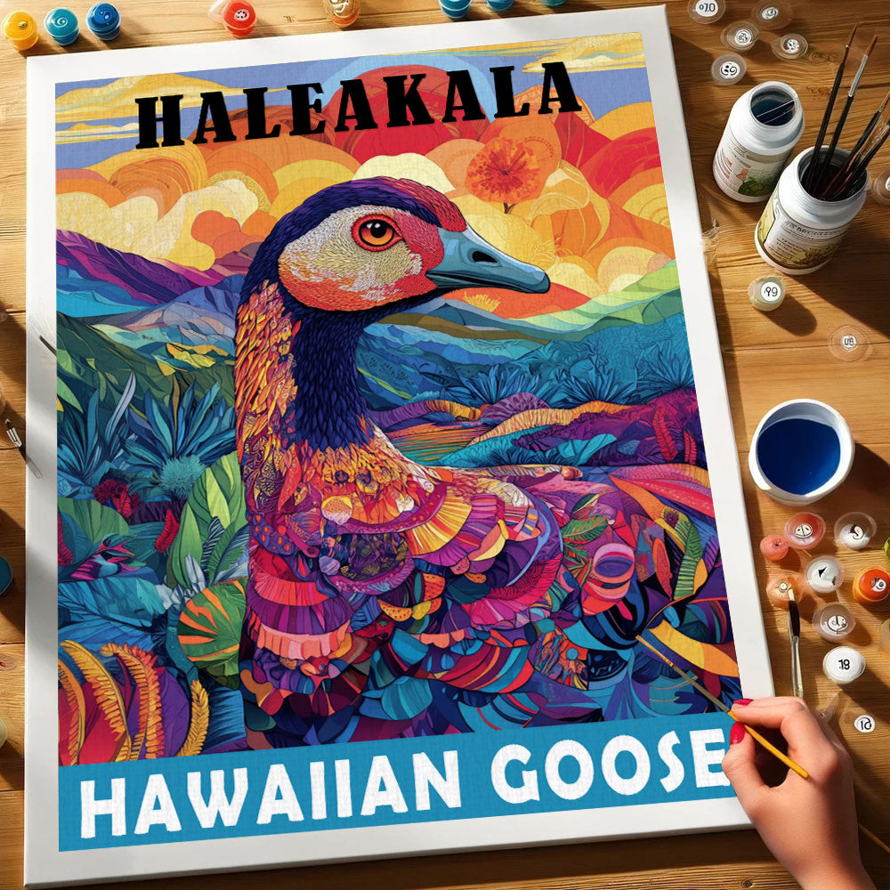 Haleakala National Park Animal | Paint by Numbers Kit