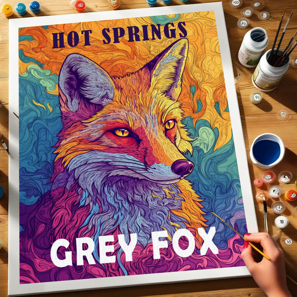 Hot Springs National Park Animal | Paint by Numbers Kit