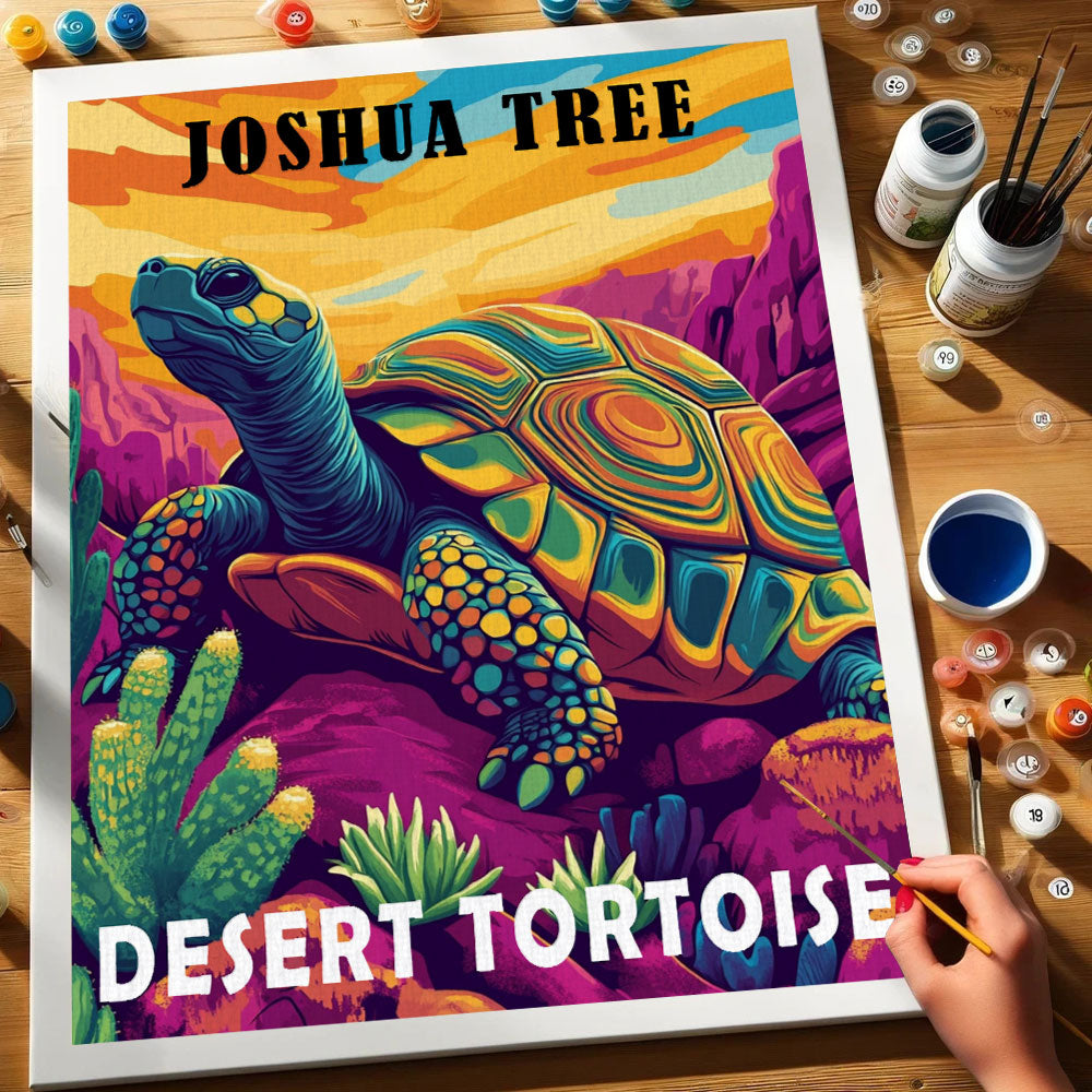 Joshua Tree National Park Animal | Paint by Numbers Kit