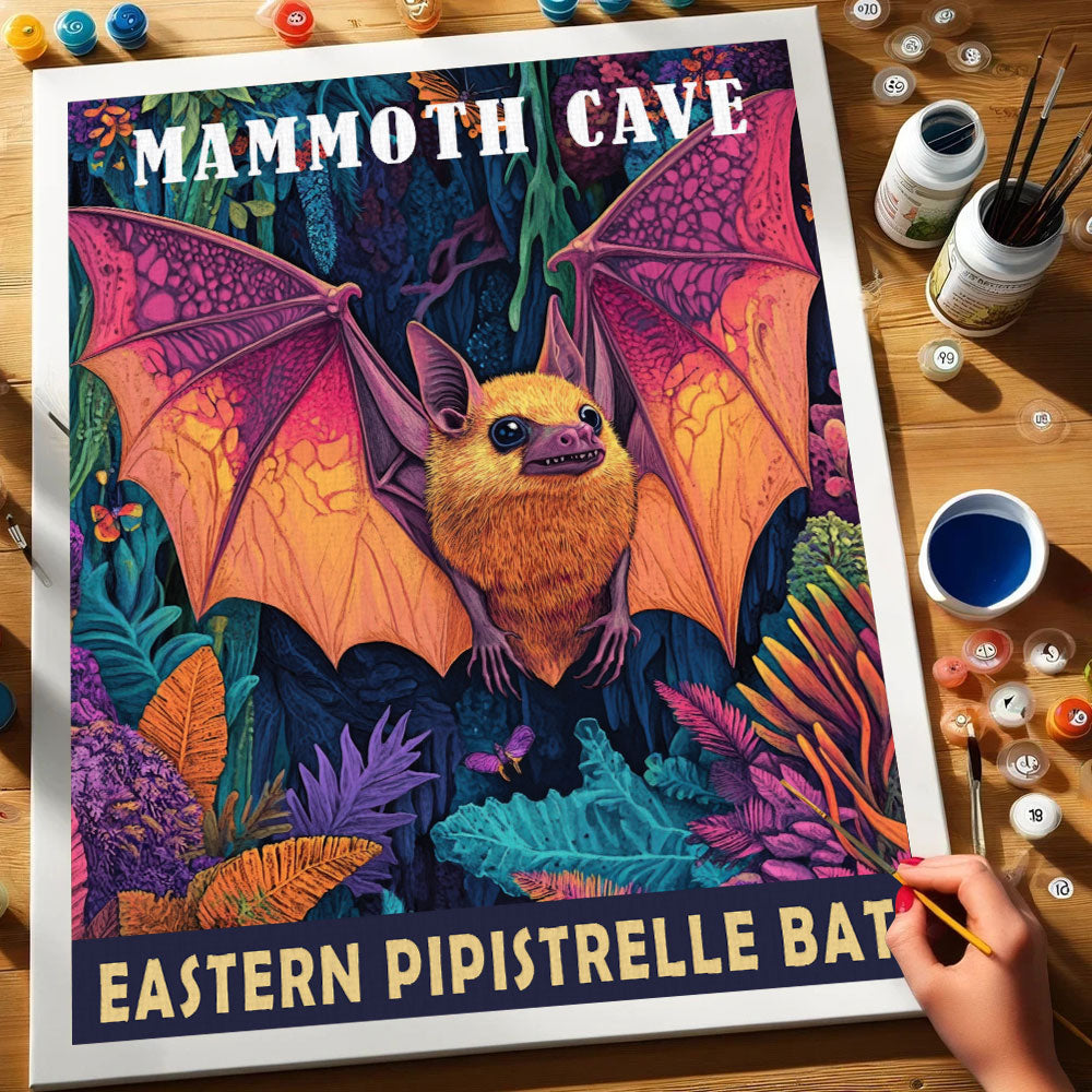 Mammoth Cave National Park Animal | Paint by Numbers Kit