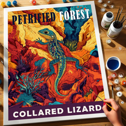 Petrified Forest National Park Animal | Paint by Numbers Kit