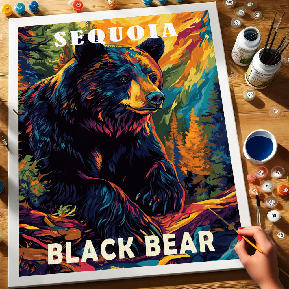 Sequoia National Park Animal | Paint by Numbers Kit