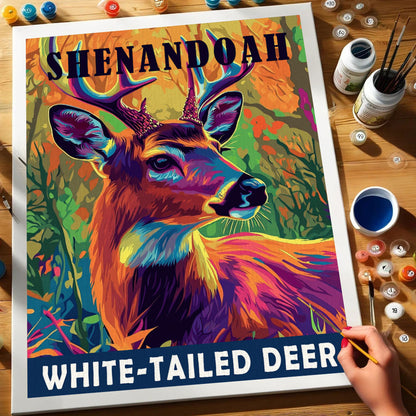 Shenandoah National Park Animal | Paint by Numbers Kit