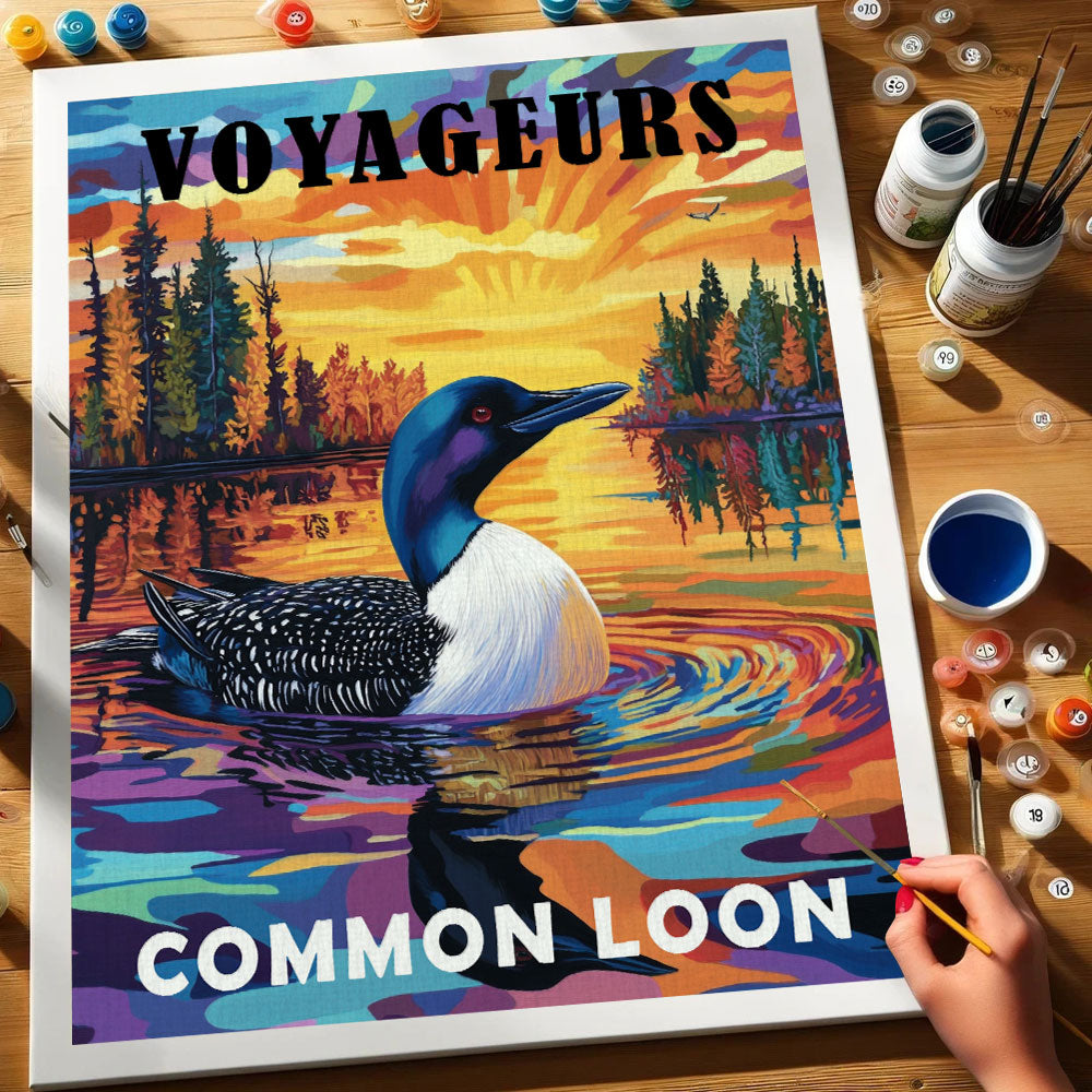 Voyageurs National Park Animal | Paint by Numbers Kit