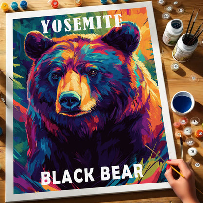 Yosemite National Park Animal | Paint by Numbers Kit