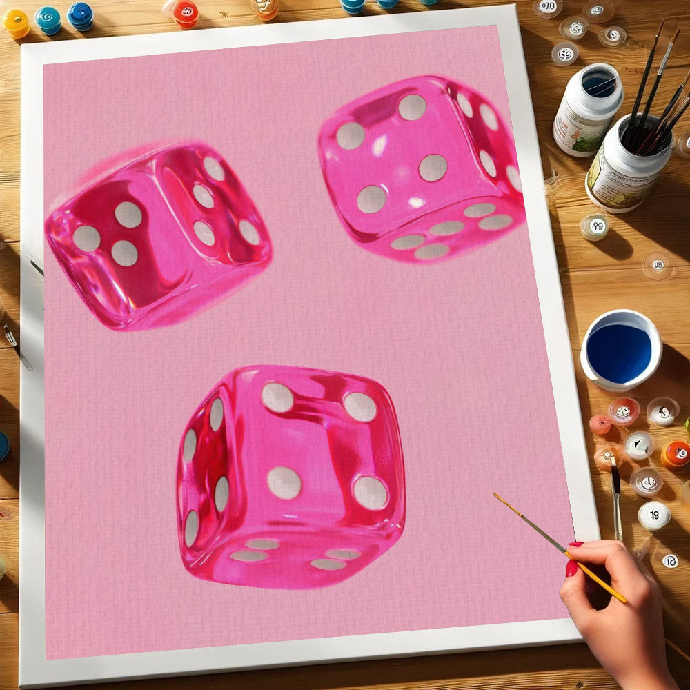 Lucky Dice | Paint by Numbers Kit