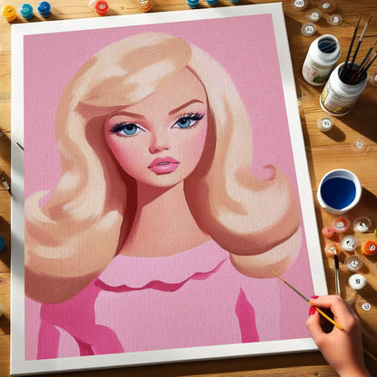 Barbie Doll | Paint by Numbers Kit