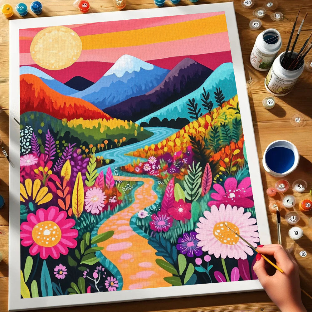 Blossom Trail | Paint by Numbers Kit