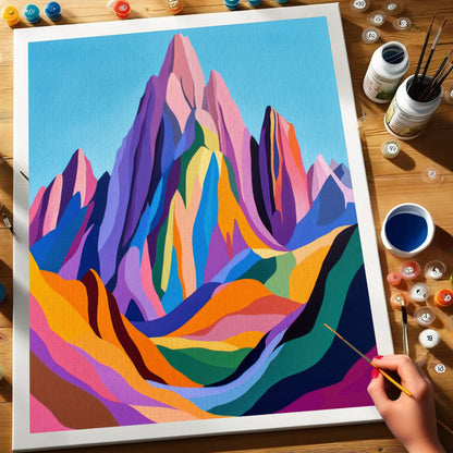 Majestic Peaks | Paint by Numbers Kit