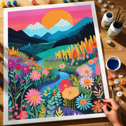 Morning Bloom | Paint by Numbers Kit