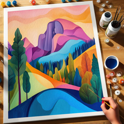 Serenity Peak | Paint by Numbers Kit