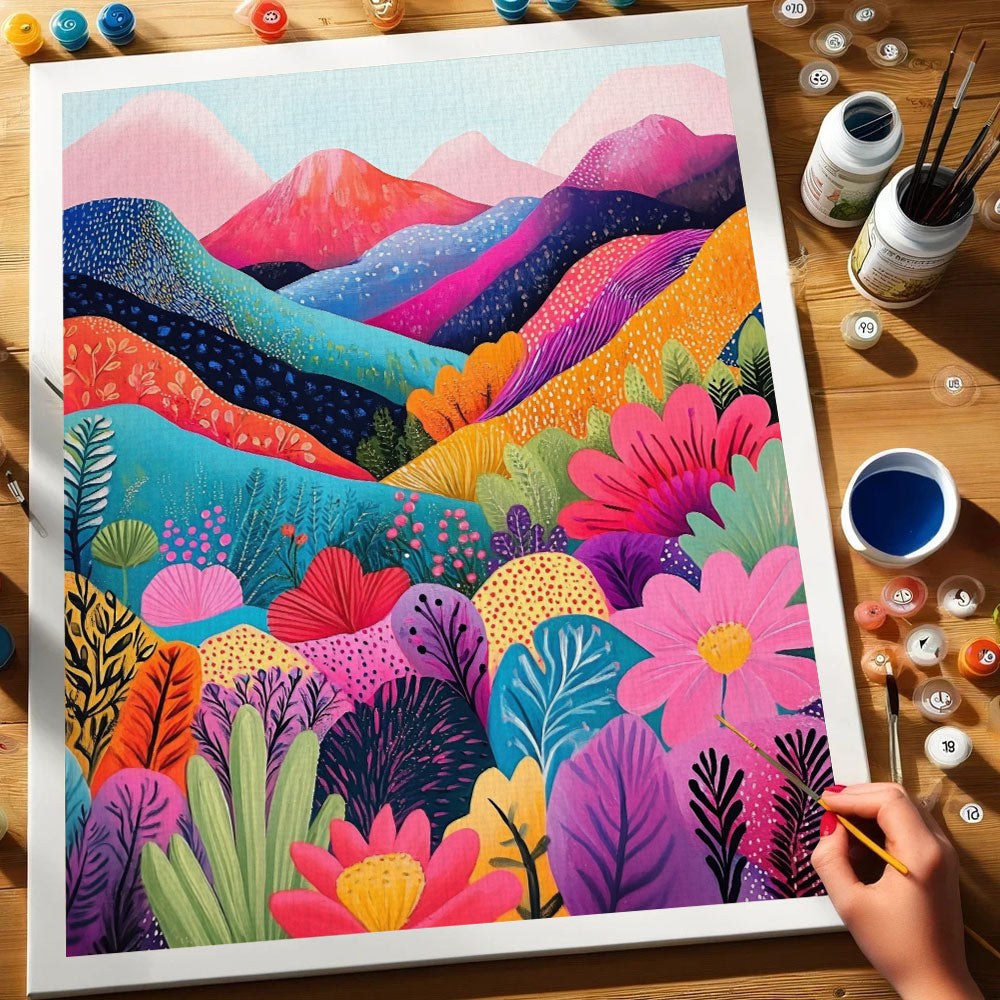 Horizon in Bloom | Paint by Numbers Kit